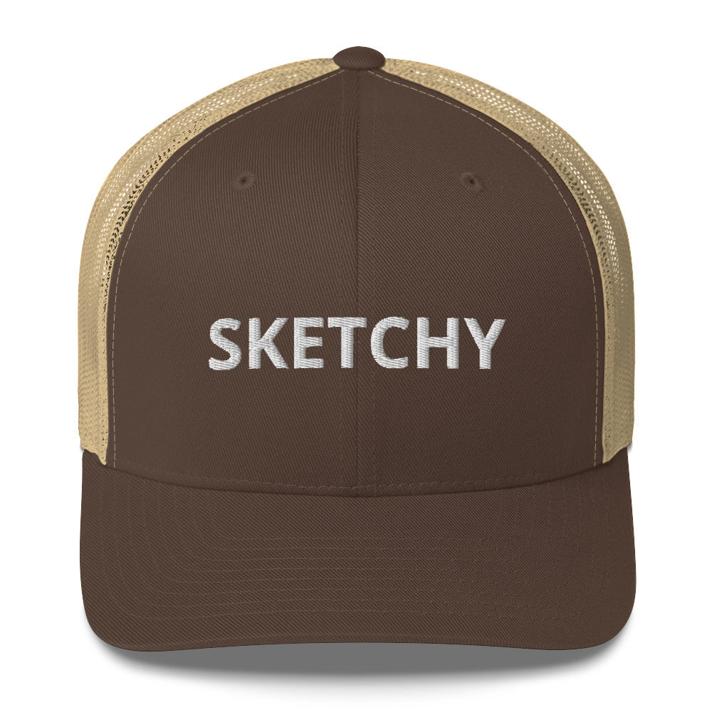 'SKETCHY' Trucker Hat