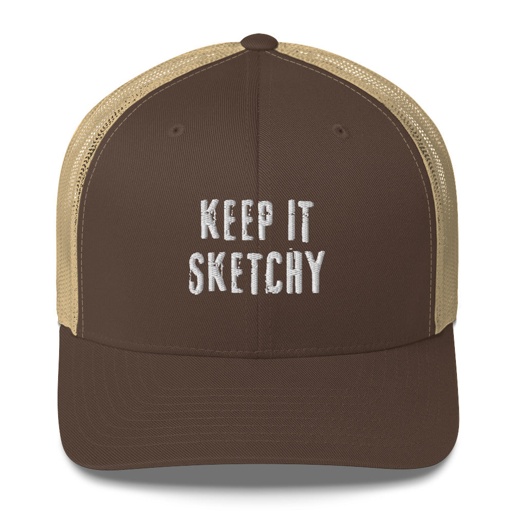 'Keep it Sketchy' Trucker Hat