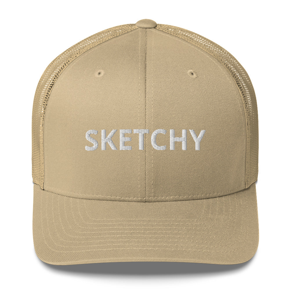 'SKETCHY' Trucker Hat