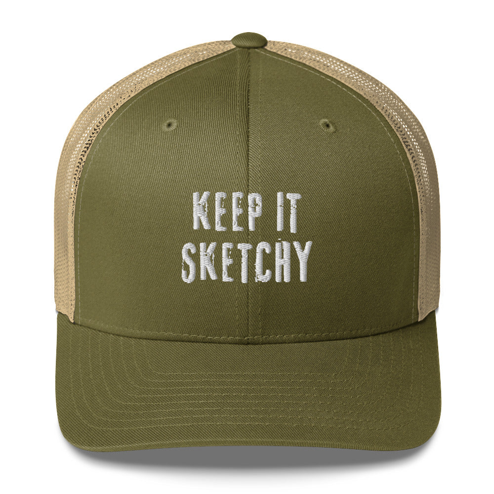 'Keep it Sketchy' Trucker Hat