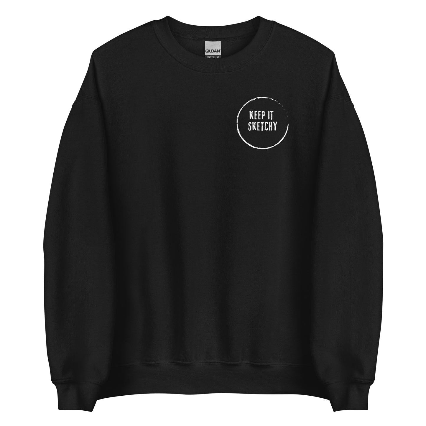 "Keep it Sketchy" logo Sweatshirt