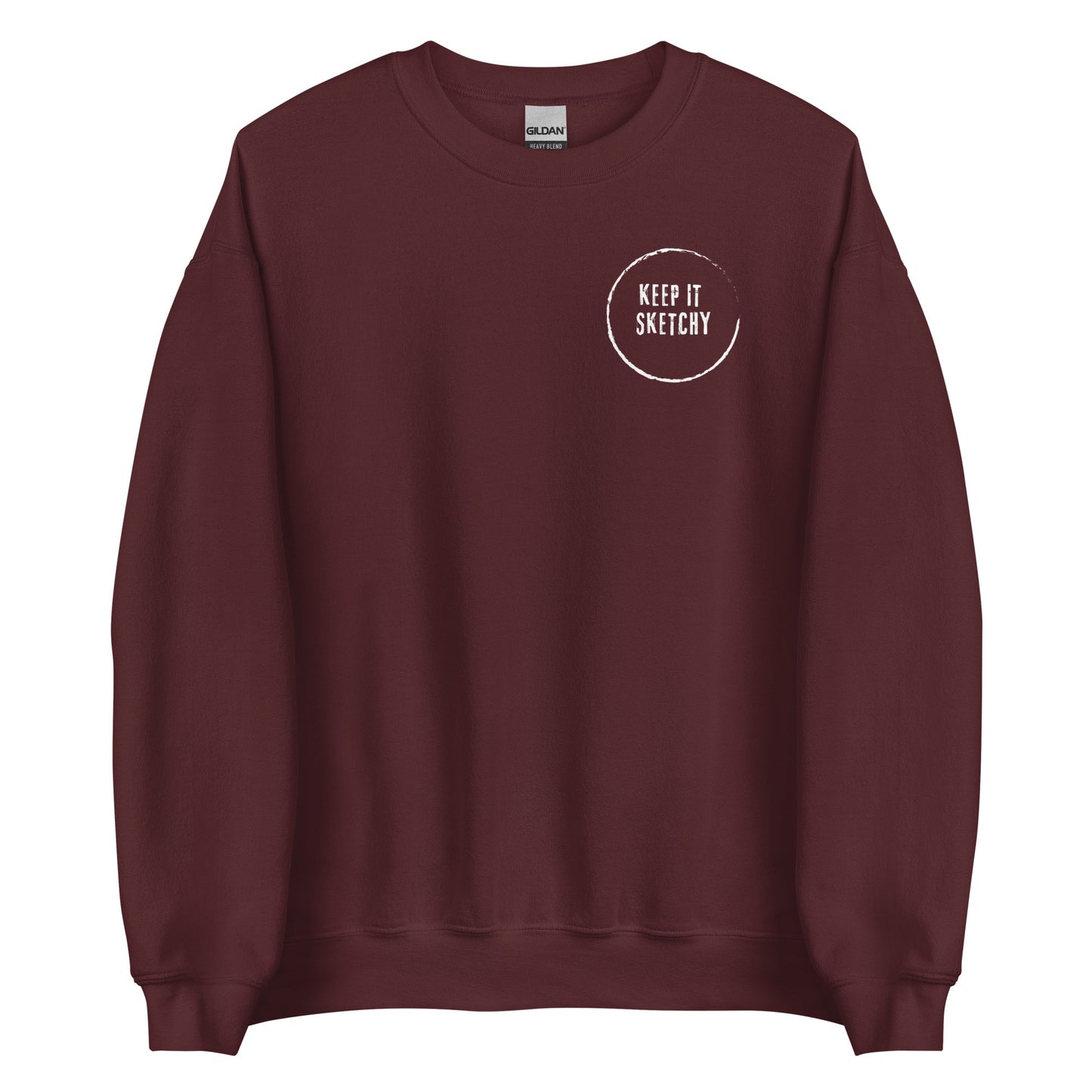 "Keep it Sketchy" logo Sweatshirt