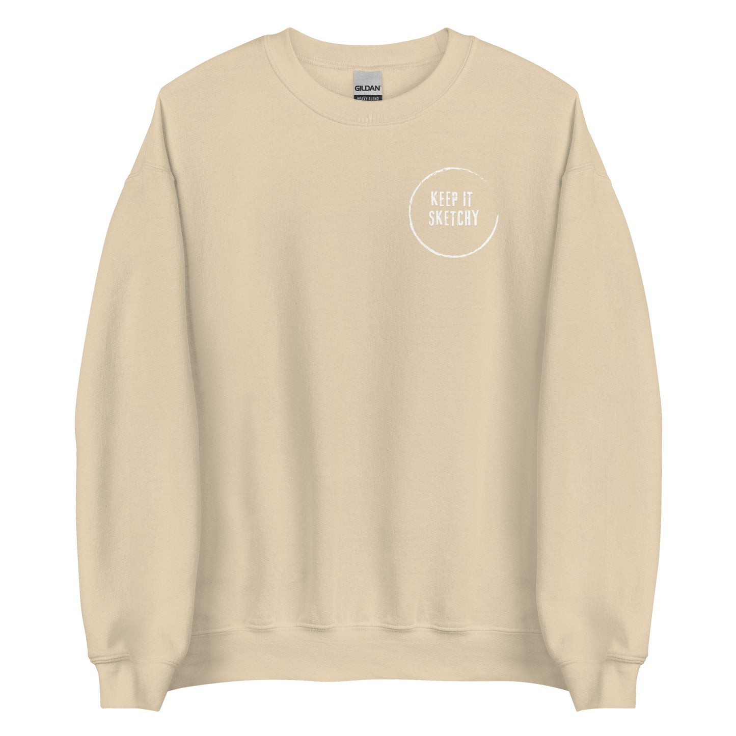 "Keep it Sketchy" logo Sweatshirt