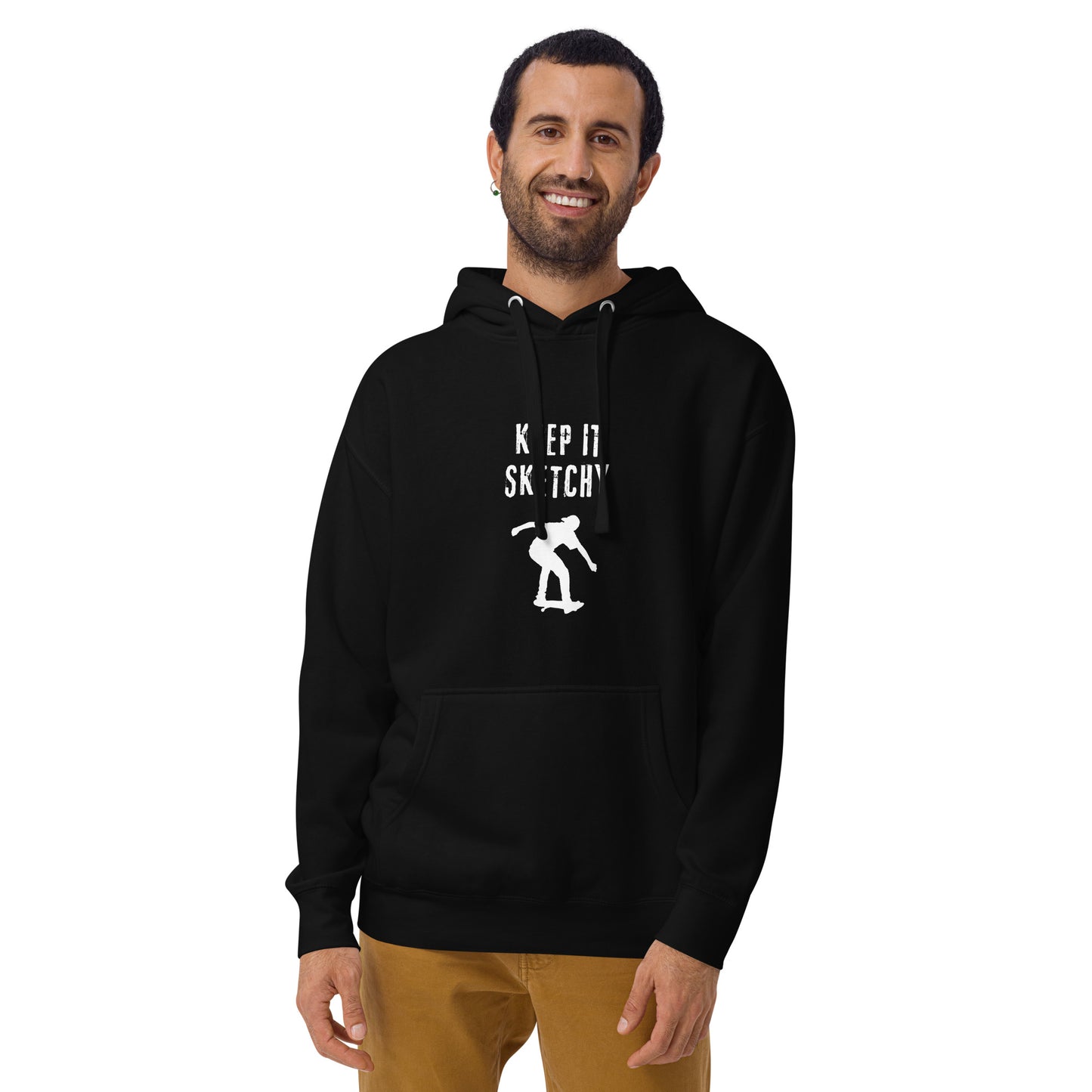 'Keep it Sketchy' skateboarder Hoodie