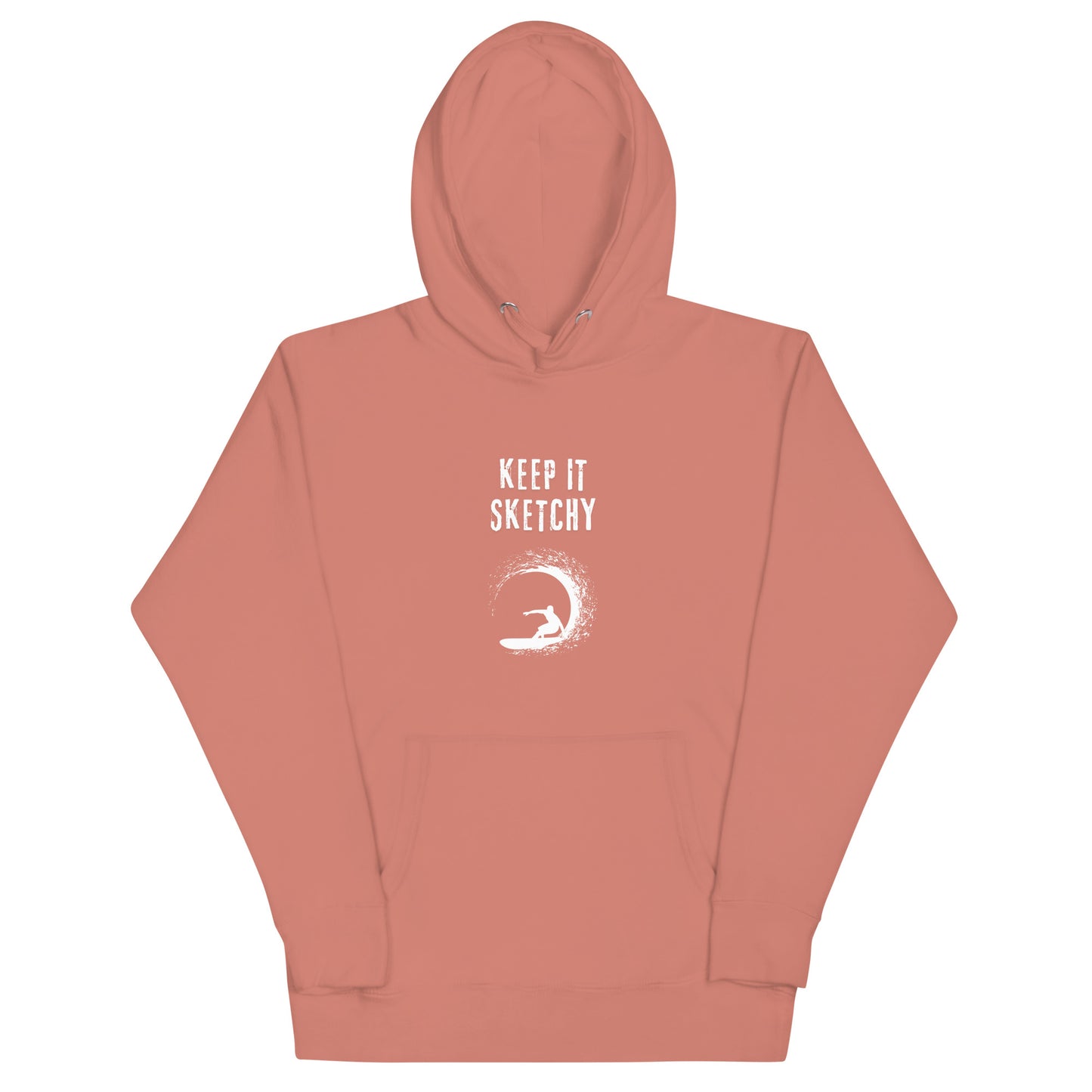 'Keep it Sketchy Surfer Graphic Hoodie