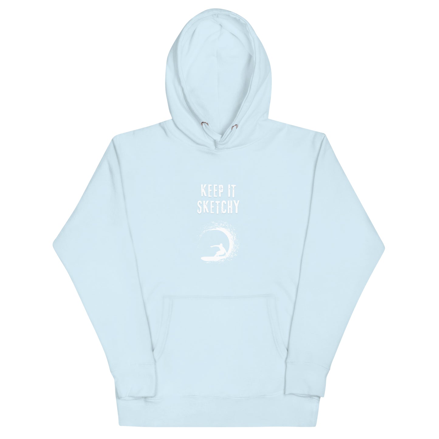 'Keep it Sketchy Surfer Graphic Hoodie