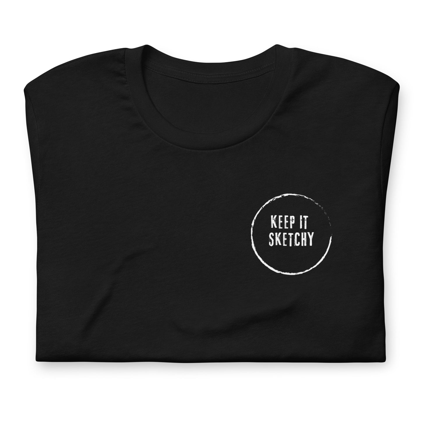 "Keep it Sketchy" Logo tee